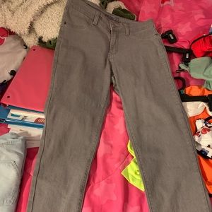 Grey Bootcut Jeans